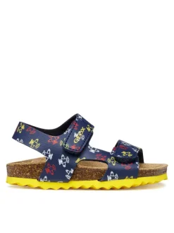 Geox Sandały B Sandal Chalki Boy B552QB 00004 C4002 S Granatowy