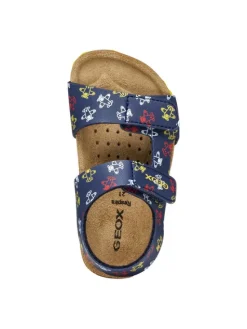 Geox Sandały B Sandal Chalki Boy B552QB 00004 C4002 S Granatowy