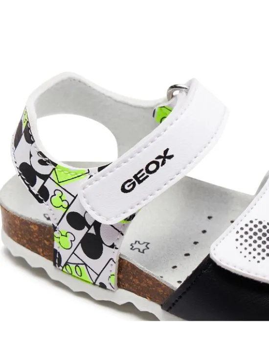 Geox Sandały B Sandal Chalki Boy B152QC 000BC C0552 M Biały