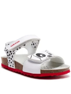 Geox Sandały B Sandal Chalki Girl B452RB 0003W C0404 M Biały