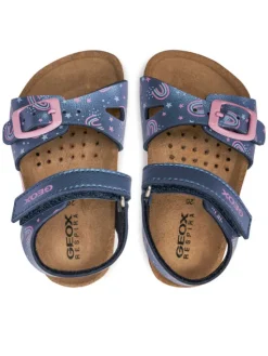Geox Sandały B Sandal Chalki Girl B922RA 000NF CF48T M Granatowy