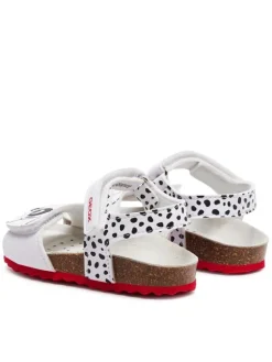 Geox Sandały B Sandal Chalki Girl B452RB 0003W C0404 S Biały
