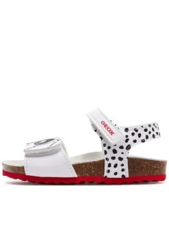 Geox Sandały B Sandal Chalki Girl B452RB 0003W C0404 S Biały
