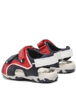 Geox Sandały B Sandal Flaffee Boy B3559A 08515 C7217 M Czerwony