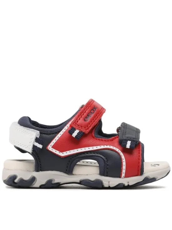 Geox Sandały B Sandal Flaffee Boy B3559A 08515 C7217 M Czerwony