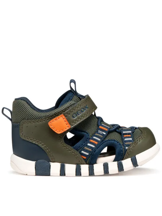 Geox Sandały B Sandal Iupidoo Boy B655PB 0BC14 C3231 Zielony