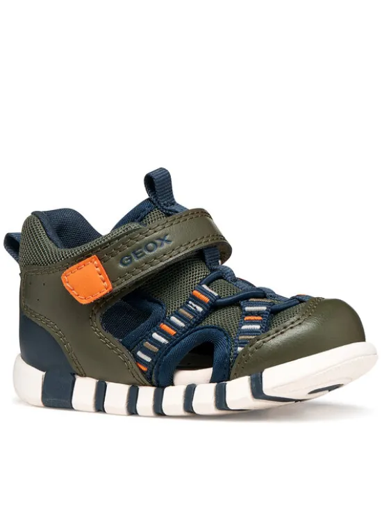 Geox Sandały B Sandal Iupidoo Boy B655PB 0BC14 C3231 Zielony