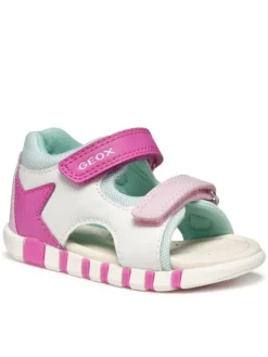 Geox Sandały B Sandal Iupidoo B5517B 0BC14 C0563 Biały