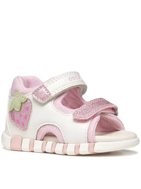 Geox Sandały B Sandal Iupidoo Gir B6517A 054GN C0406 Biały