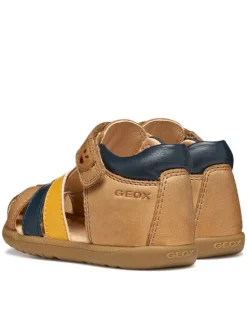 Geox Sandały B Sandal Macchia Boy B254VA 0CL78 CT6F4 Brązowy
