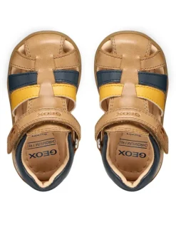 Geox Sandały B Sandal Macchia Boy B254VA 0CL78 CT6F4 Brązowy