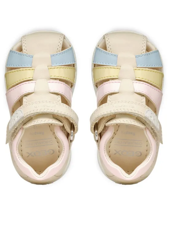Geox Sandały B Sandal Macchia B254WB 08502 C1M2M Beżowy