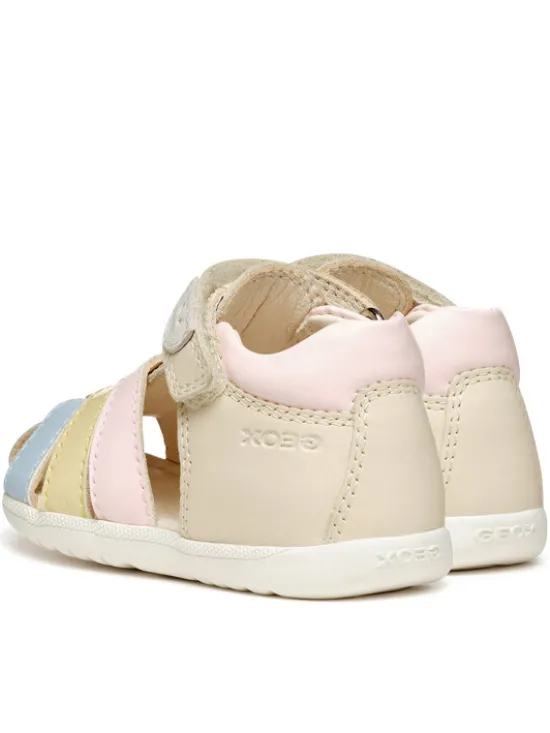 Geox Sandały B Sandal Macchia B254WB 08502 C1M2M Beżowy