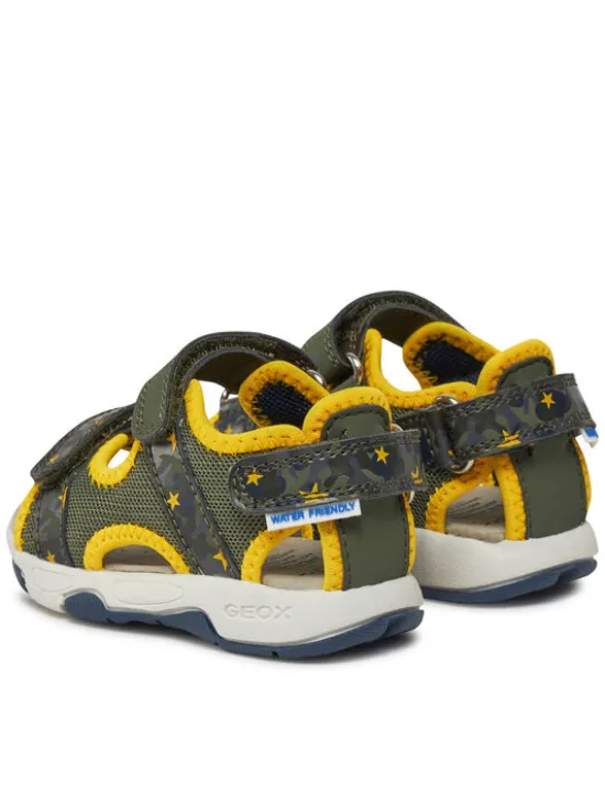 Geox Sandały B Sandal Multy Boy B450FA 014CE C0629 M Khaki