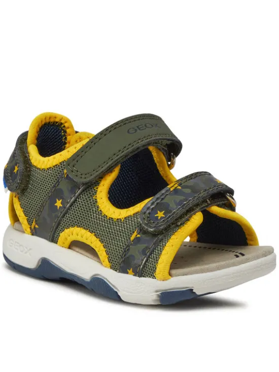 Geox Sandały B Sandal Multy Boy B450FA 014CE C0629 M Khaki