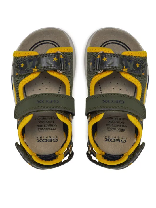 Geox Sandały B Sandal Multy Boy B450FA 014CE C0629 M Khaki