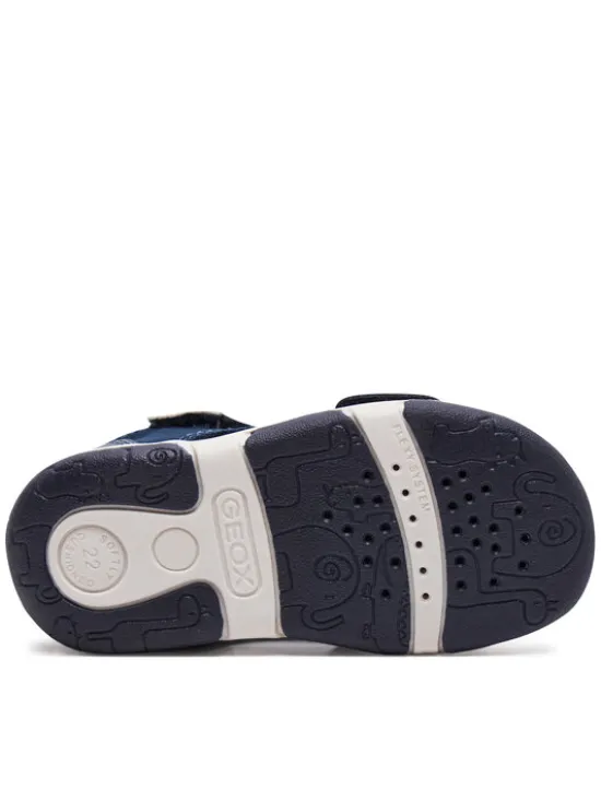 Geox Sandały B Sandal Tapuz Boy B450XB 05410 C4211 Granatowy