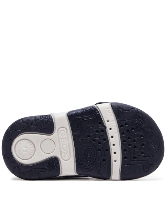 Geox Sandały B Sandal Tapuz Boy B450XB 000BC C0735 Granatowy