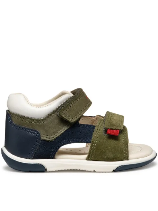 Geox Sandały B Sandal Zapito B556EB 022CL C3024 Khaki
