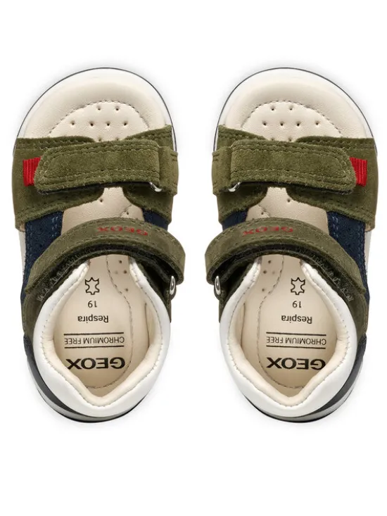 Geox Sandały B Sandal Zapito B556EB 022CL C3024 Khaki