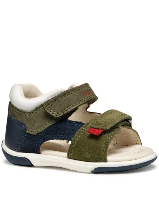 Geox Sandały B Sandal Zapito B556EB 022CL C3024 Khaki