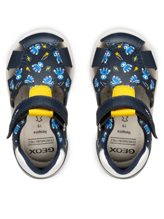 Geox Sandały B Sandal Zapito B556EC 05404 CF42Q Granatowy