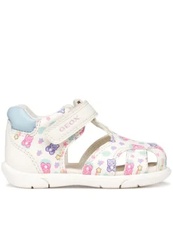 Geox Sandały B Sandal Zapito Girl B556FB 05404 C0270 Biały