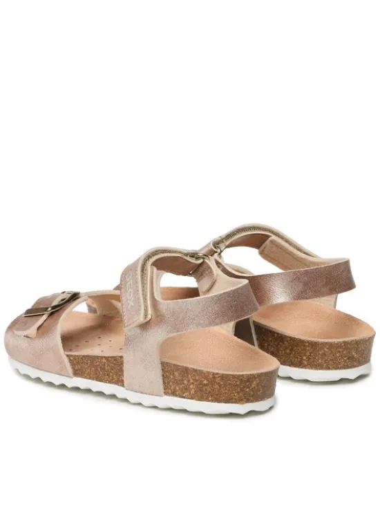 Geox Sandały J Adriel Girl J028MC000BJC8124 S Różowy
