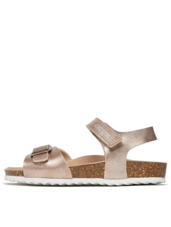 Geox Sandały J Adriel Girl J028MC000BJC8124 S Różowy