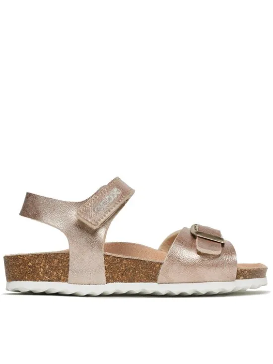 Geox Sandały J Adriel Girl J028MC000BJC8124 M Różowy