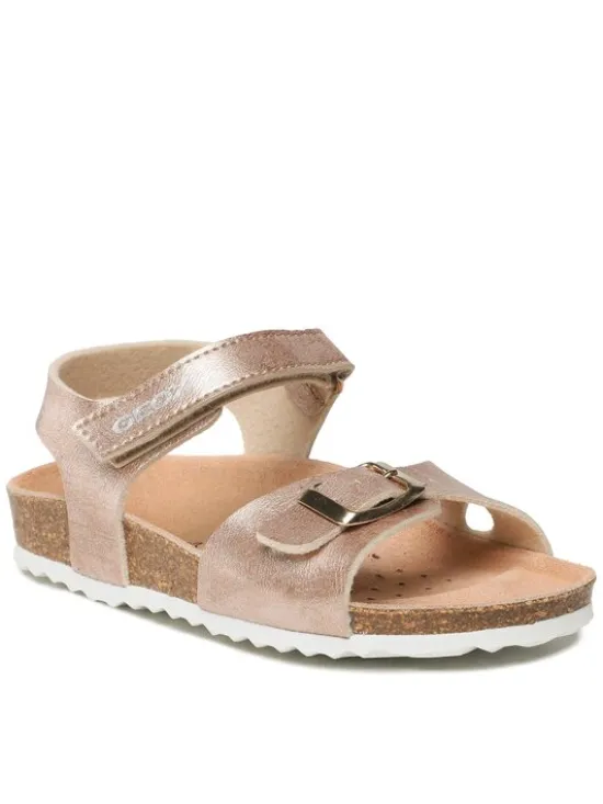 Geox Sandały J Adriel Girl J028MC000BJC8124 M Różowy