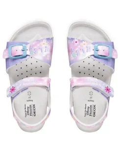 Geox Sandały J Adriel Girl J558MG 0NFKC C8545 D Fioletowy