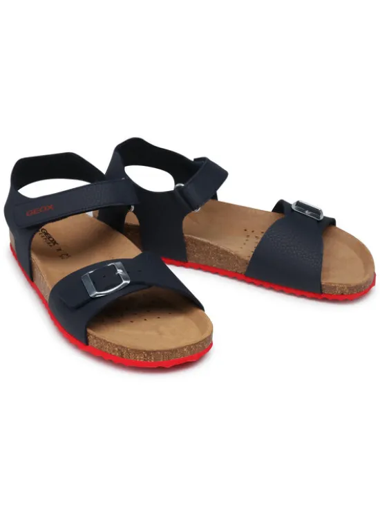 Geox Sandały J Ghita B. B J028LB 000EK C0735 D Granatowy