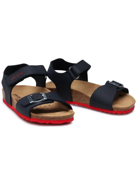 Geox Sandały J Ghita B. B J028LB 000EK C0735 S Granatowy
