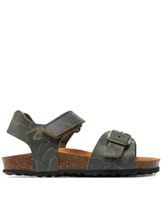 Geox Sandały J Ghita Boy J028LB 00004 C0837 M Khaki