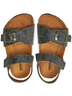 Geox Sandały J Ghita Boy J028LB 00004 C0837 M Khaki