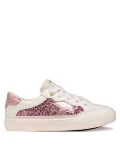 Geox Sandały J Gisli Girl J654NB 0BCEW C1M8W S Écru