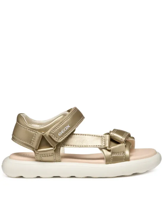 Geox Sandały J Puffypop Gi J55MSC 000BC C2012 M Złoty