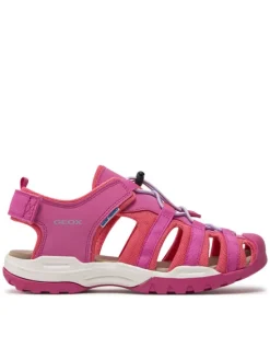 Geox Sandały Jr Borealis Girl J450WB 01450 C8N7Q S Różowy
