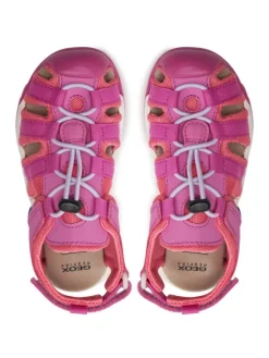 Geox Sandały Jr Borealis Girl J450WB 01450 C8N7Q S Różowy