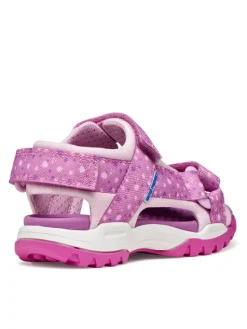 Geox Sandały Jr Borealis Girl J550WA 015AN C8215 D Różowy