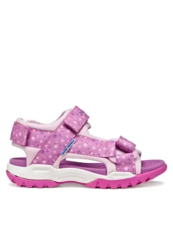 Geox Sandały Jr Borealis Girl J550WA 015AN C8215 D Różowy