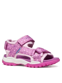 Geox Sandały Jr Borealis Girl J550WA 015AN C8215 D Różowy