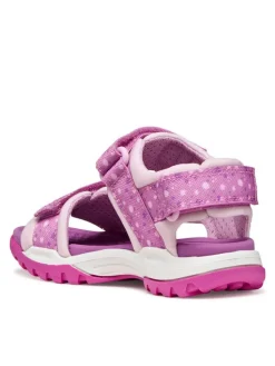 Geox Sandały Jr Borealis Girl J550WA 015AN C8215 D Różowy