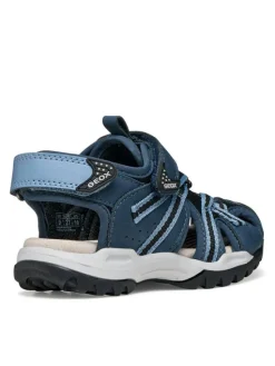 Geox Sandały Jr Borealis J450RB 014ME C4J9B M Granatowy