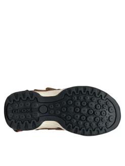 Geox Sandały Jr Borealis J450RB 014ME CD6N6 S Brązowy