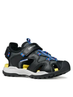 Geox Sandały Jr Borealis J450RC 014BU C0005 S Czarny