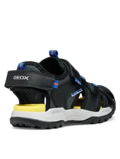 Geox Sandały Jr Borealis J450RC 014BU C0005 S Czarny