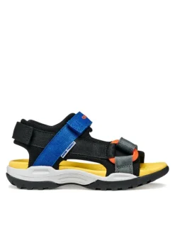 Geox Sandały Jr Borealis J450RE 01411 C0245 M Czarny