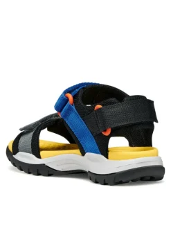 Geox Sandały Jr Borealis J450RE 01411 C0245 M Czarny